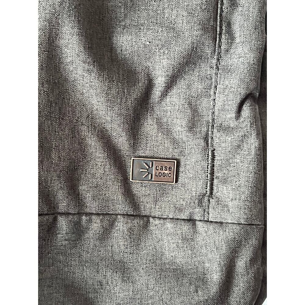 Case Logic Gray Padded Computer Backpack - Picture 2 of 5